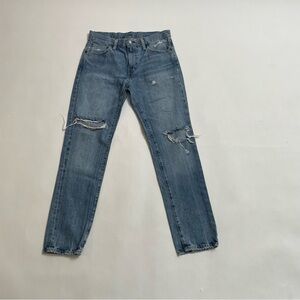 LEVI’S 511 distressed jeans